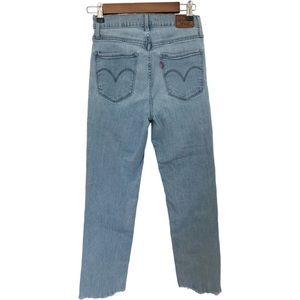 Levi's Premium 724 Big E High Rise Straight Leg Stretch Vtg. Jeans Women's Sz 27